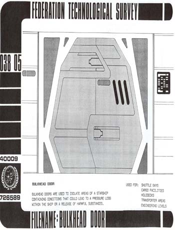 Galaxy Class Bulkhead Door