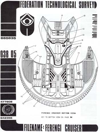 Ferengi Cruiser Bottom View