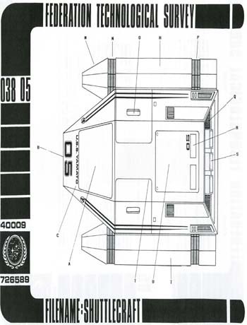 Shuttlecraft Top View