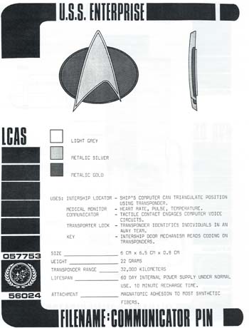 Communicator Pin