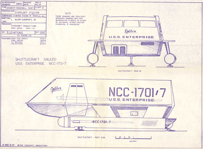 Galileo Shuttlecraft NCC-1701/7