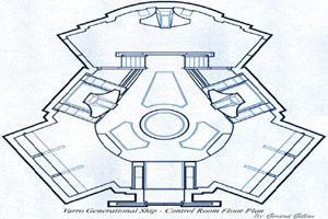 Varro Generational Ship Control Room