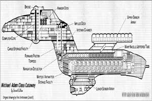 U.S.S. Michael Adams NCC-5002-B
