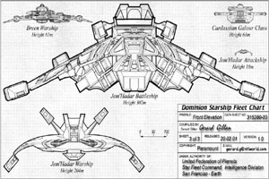 Dominion Starship Fleet Chart