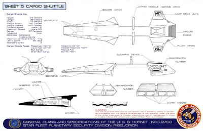 U.S.S. Hornet NCC-9700