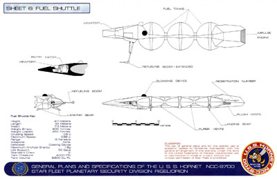 U.S.S. Hornet NCC-9700