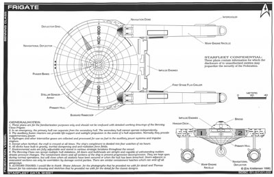 Starfleet Frigate - Benning Class - NCC-1900