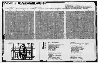 Borg Assimilation Cube Blueprints