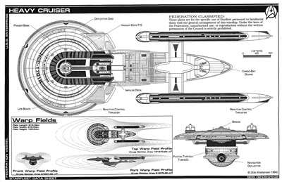 Starfleet Heavy Cruiser - Enterprise - NCC-1701-D
