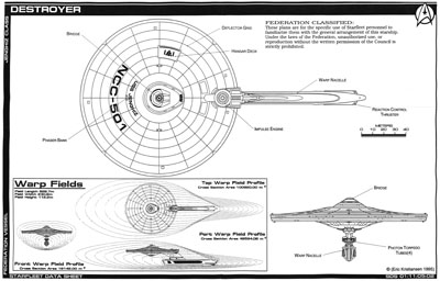 Starfleet Destroyer - Jenghiz Class
