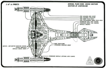 Klingon Vor'Cha Attack Cruiser