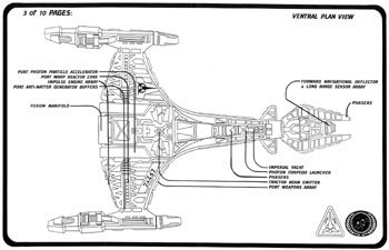 Klingon Vor'Cha Attack Cruiser