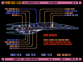 Prometheus Class U.S.S. Prometheus NX-74913