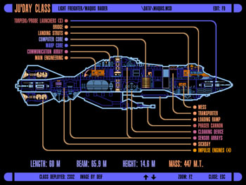Ju'Day Class Light Freighter / Maquis Raider