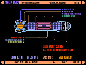 Genesis Device - Rapid Terraforming Experiment