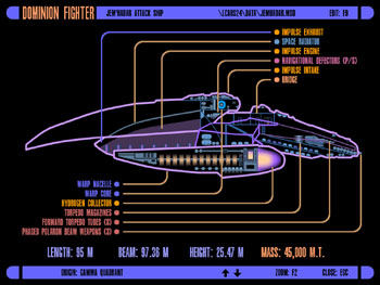 Dominion Fighter - Jem'Hadar Attack Ship