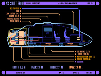 NX Shuttlepod - Impulse Shuttlecraft