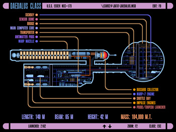 Daedalus Class - U.S.S. Essex NCC-173