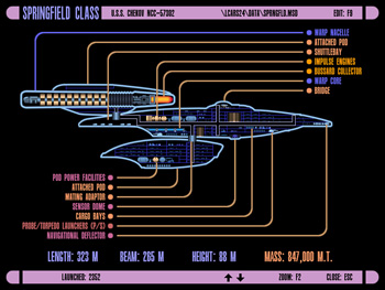Springfield Class - U.S.S. Chekov NCC-57302