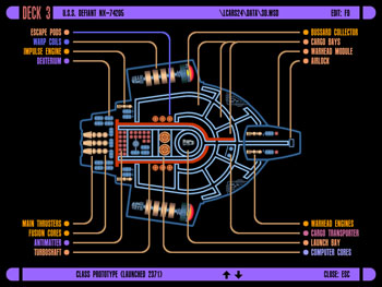 U.S.S. Defiant NX-74205