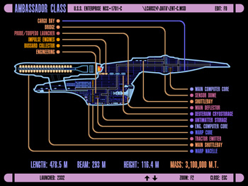 Ambassador Class U.S.S. Enterprise NCC-1701-C