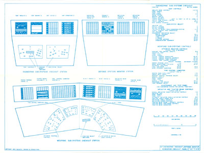 U.S.S. Enterprise Bridge Blueprints by Michael McMaster