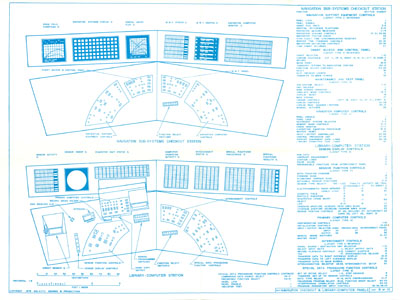 U.S.S. Enterprise Bridge Blueprints by Michael McMaster