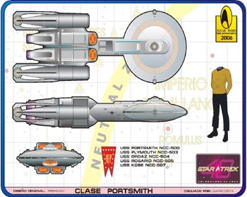 Portsmith Class Starship