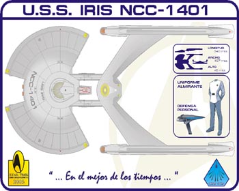 U.S.S. Iris NCC-1401
