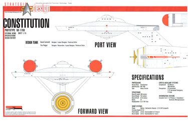 Constitution Class NX-1700 Starship Prototype