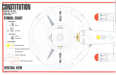 Constitution Class NX-1700 Starship Prototype
