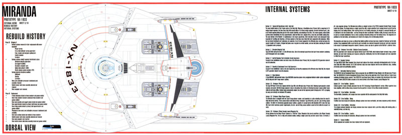 Miranda Class NX-1833 Starship Prototype