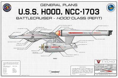 U.S.S. Hood NCC-1703