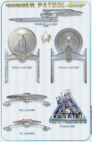 U.S.S. Centaur Border Patrol Ship