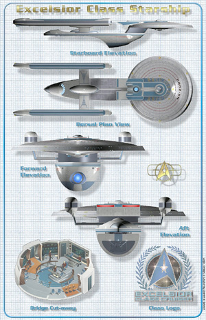Excelsior Class Starship