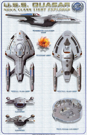 U.S.S. Quasar - Nova Class Light Explorer