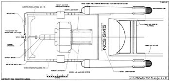 Sherman Class Cargo Drone - Outboard Top Plan