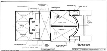 Sherman Class Cargo Drone - Deck 7 Plan - Main Cargo Level