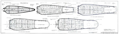 Star Trek Blueprints: General Plans: Constitution Class: U.S.S. Enterprise