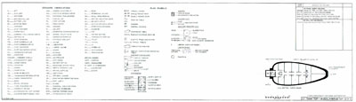 Star Trek Blueprints: General Plans: Constitution Class: U.S.S. Enterprise