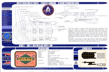 Walton Class Supply Ship - NCC-6712