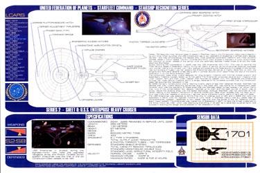 U.S.S. Enterprise Heavy Cruiser - NCC-1701
