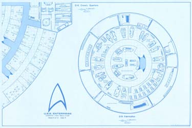 U.S.S. Enterprise Deck Plans
