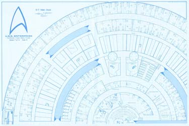 U.S.S. Enterprise Deck Plans