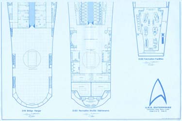 U.S.S. Enterprise Deck Plans