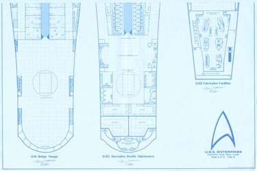 U.S.S. Enterprise Deck Plans