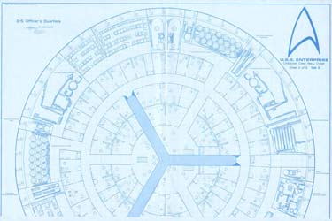 U.S.S. Enterprise Deck Plans