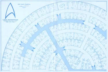 U.S.S. Enterprise Deck Plans