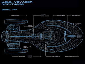 U.S.S. Voyager NCC-74656