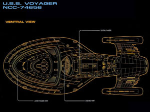 U.S.S. Voyager NCC-74656